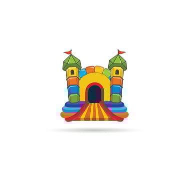 Bouncy Castle Hire vector design