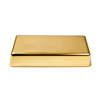 AI generated Gold bar clip art png