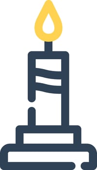Candle Creative Icon Design vector