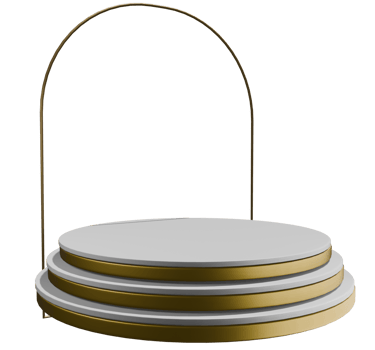 3D Podium for Product Promotion png