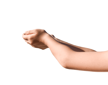 Child hand hope isolated on transparent background. PNG File