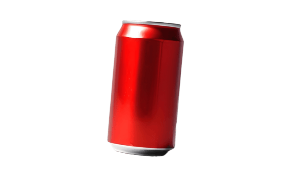 AI generated Soda can FREE PNG isolated on transparent background
