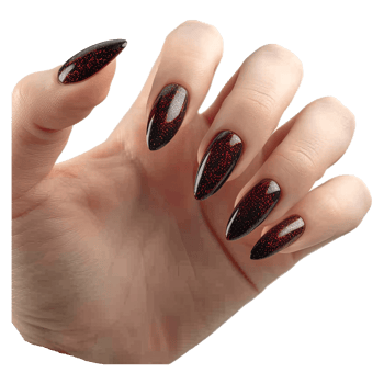 AI generated Closeup view of beautiful manicure female hand png