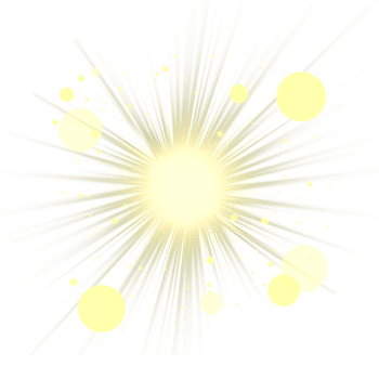 star burst with sparkles effect png