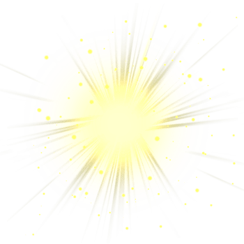 star burst with sparkles effect png