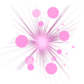 pink light burst explosion effect png