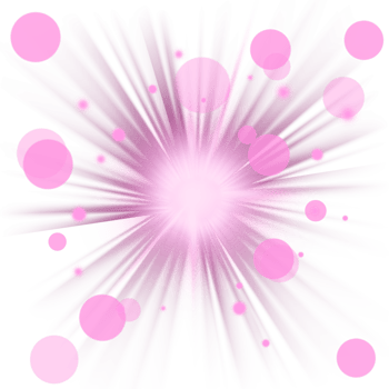 pink light burst explosion effect png