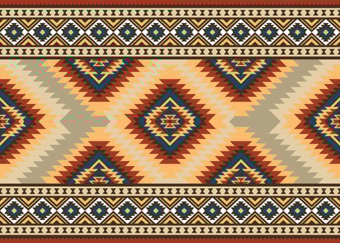 Aztec tribal geometric ethnic seamless pattern. Vintage Native American African Mexican. Ethnic oriental vector background. Traditional ornament. Design textile, fabric, clothing, curtain, wrapping.