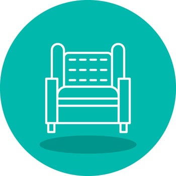 Armchair Vector Icon
