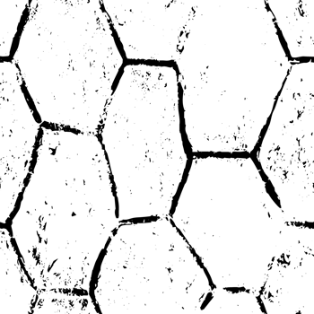 Rustic cracked texture with many cracks and scratches. Abstract background. PNG graphic illustration with transparent background.