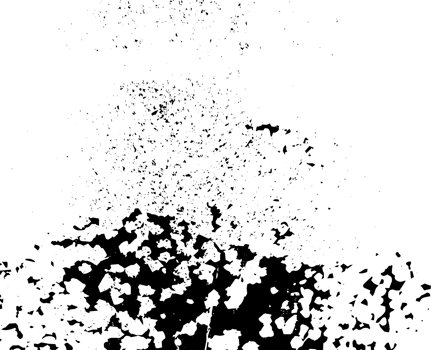 Rustic grunge texture with grain and stains. Abstract noise background. PNG graphic illustration with transparent background.