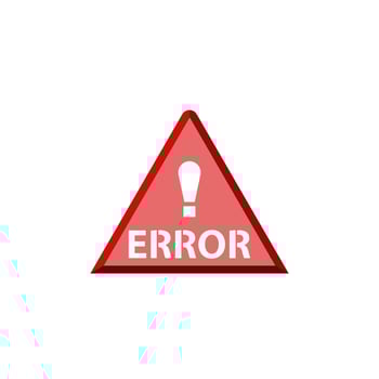 error icon design vector templates simple