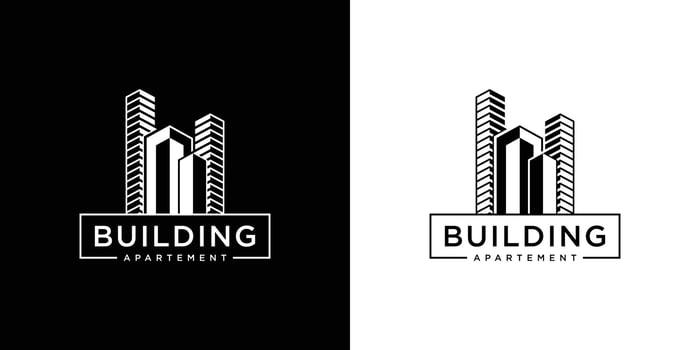 Building logo design architecture inspiration . vector