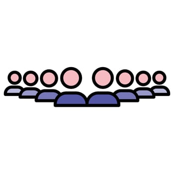 friend icon design vector templates simple