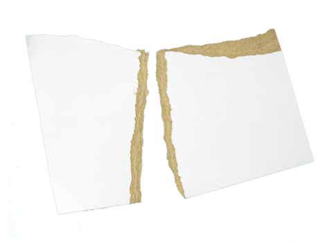 A Piece of paper cut on isolated background png