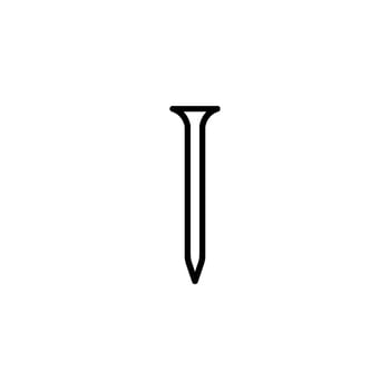 Metal Nail Icon vector design templates