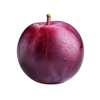 AI generated Plum clip art png