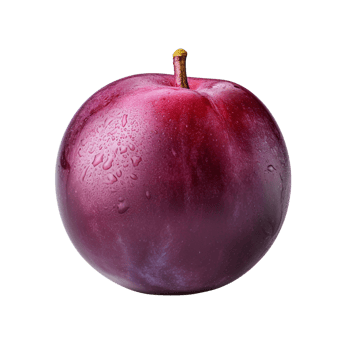 AI generated Plum clip art png
