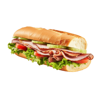 AI generated Sandwich clip art png