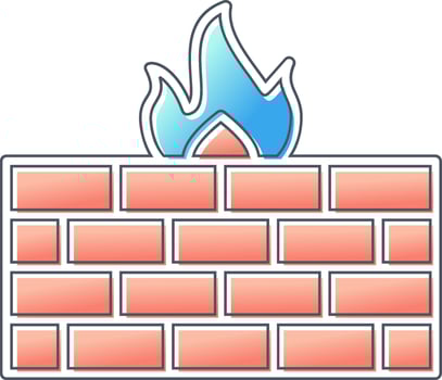 Firewall Vector Icon