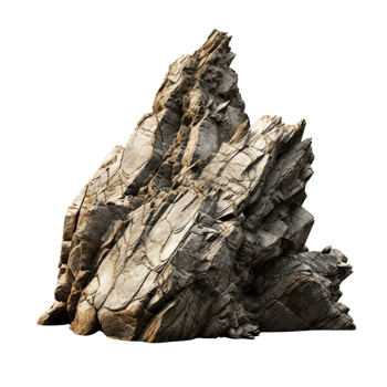 AI generated Rock clip art png