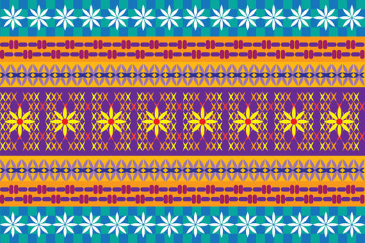 illustration pattern of the crass color on multi color background. vector