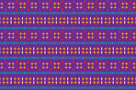 illustration pattern of the crass color on violet background. vector