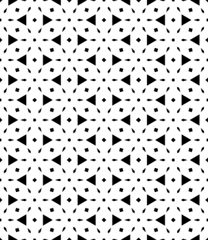 Black seamless abstract pattern. Overlay for background and backdrop. Ornamental design. PNG graphic illustration with transparent background.