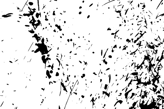 Rustic grunge texture with grain and stains. Abstract noise background. PNG graphic illustration with transparent background.