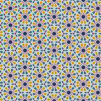Arabic pattern background. Islamic ornament vector. Traditional Arabian geometry. vector