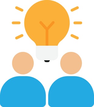 Idea Team Building vector