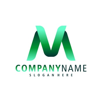 Letter M logo design vector. Creative Initial M logo concepts template vector