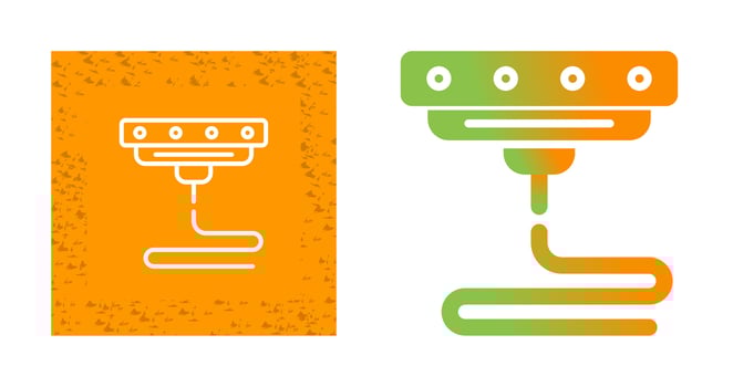 3D Printer Vector Icon