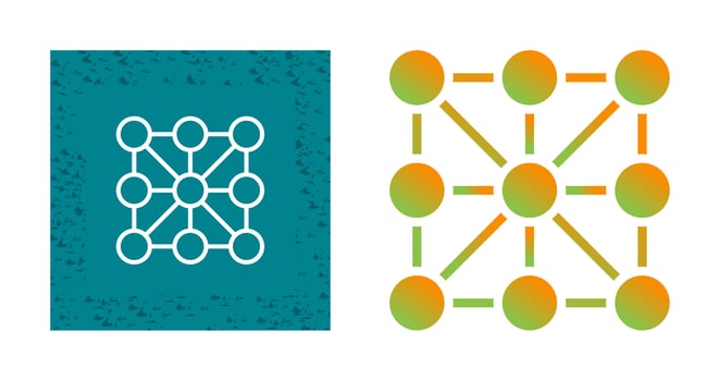 Association Rules Vector Icon