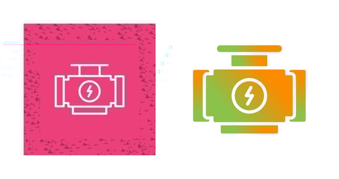 Car Engine Vector Icon