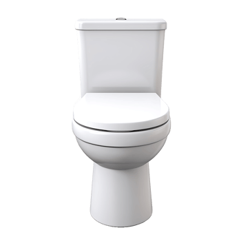 AI generated Clear Background Bathroom Commode, Ideal for Various Design Contexts png
