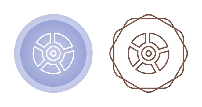 Pie Chart Vector Icon
