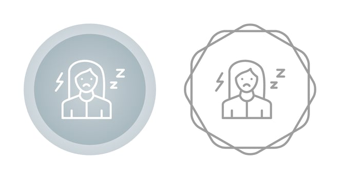 Fatigue Vector Icon