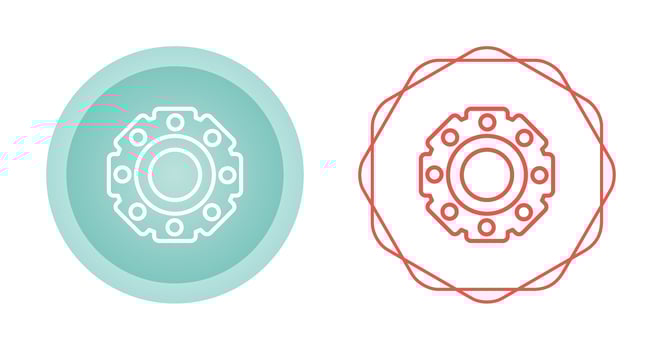 Locknut Vector Icon