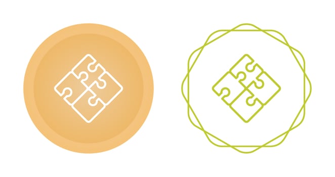 Jigsaw Vector Icon