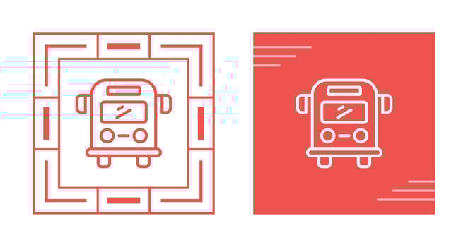 Bus Vector Icon