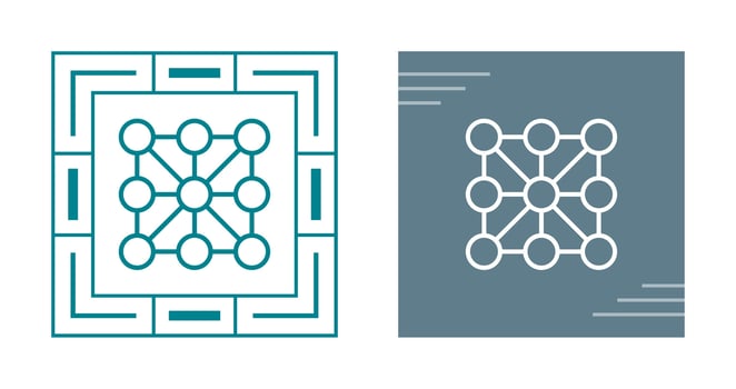 Association Rules Vector Icon