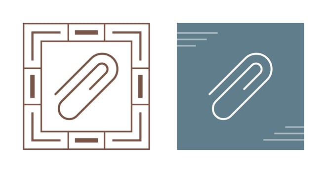 Paperclip Vector Icon