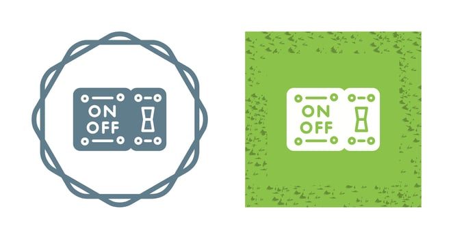 Light Switch Vector Icon