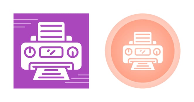 Printer Vector Icon