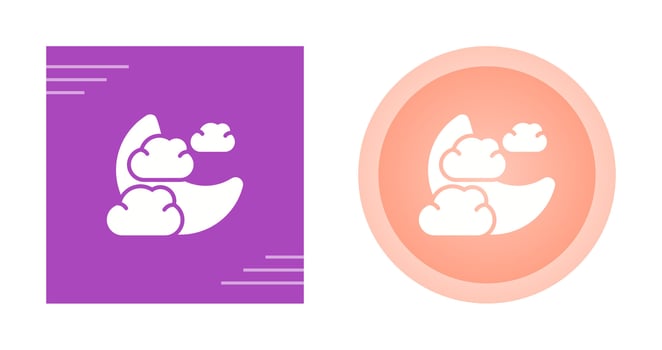 Moon Vector Icon