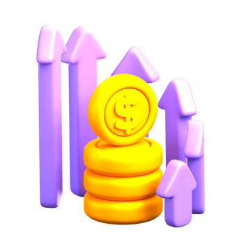 Money Growth 3d Icon png