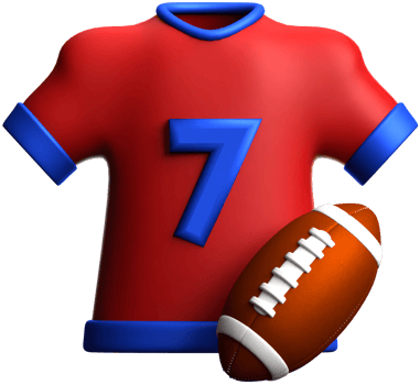 football shirt 3d icon png