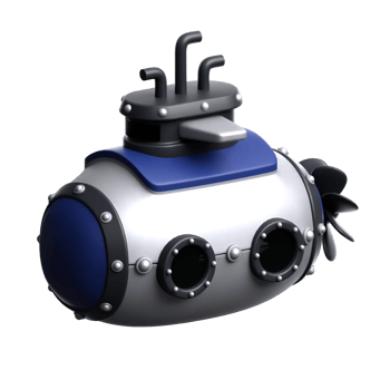 Submarine 3D Icon png