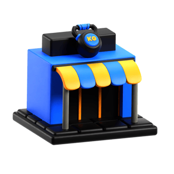Fitness House 3D Icon png